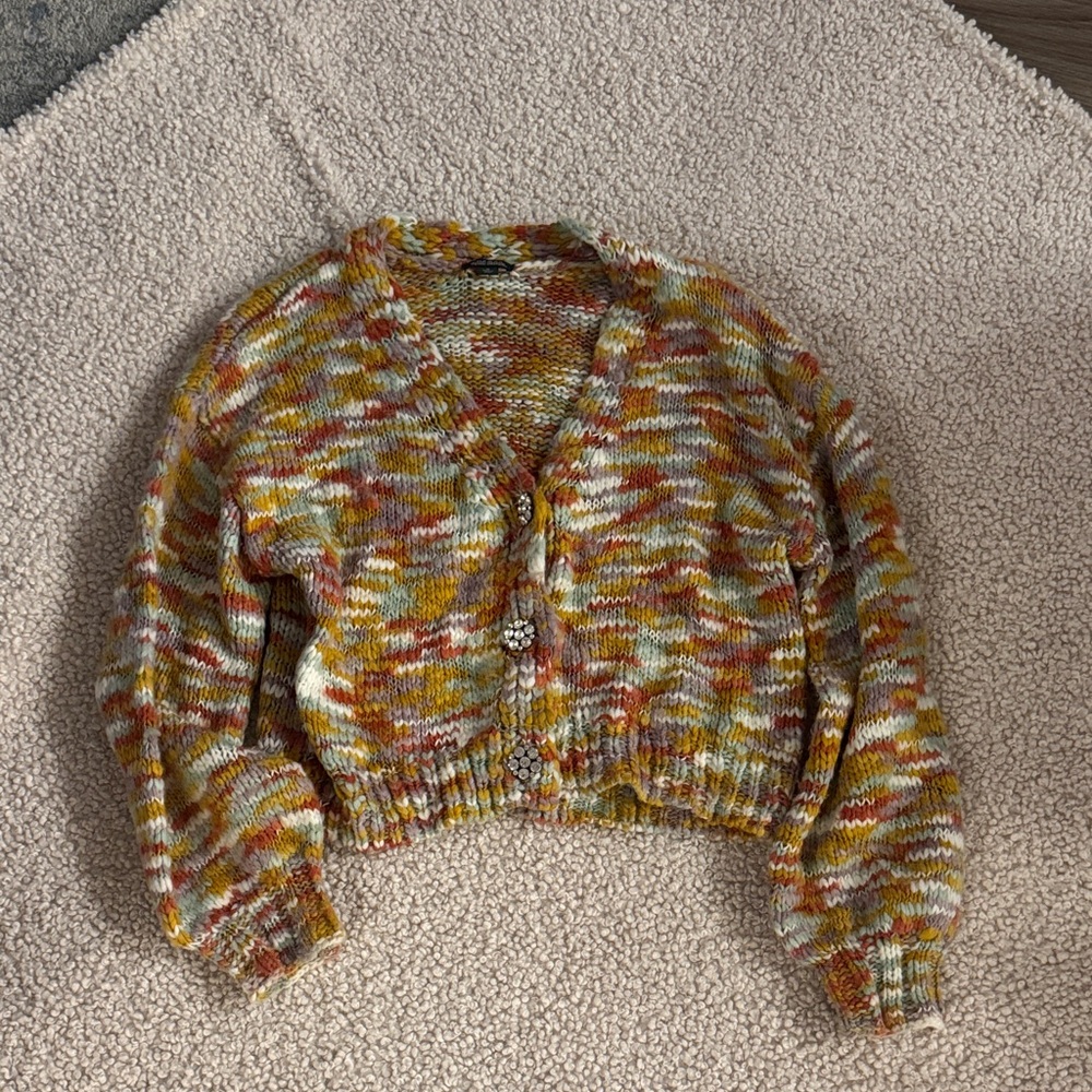 Wild Fable Multicolor Knit Cardigan